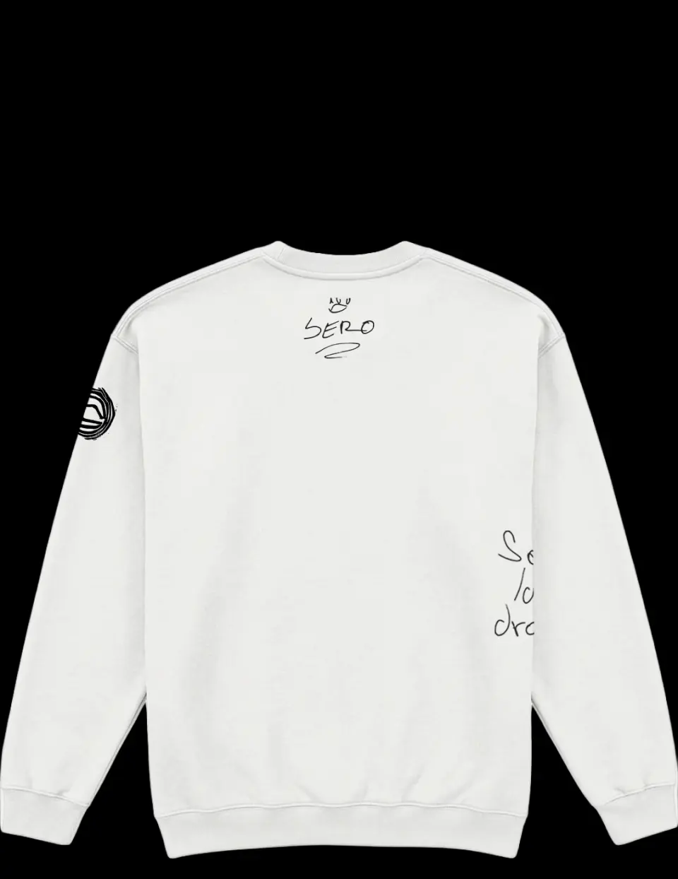 Bluza alb_Soy la droga_spate.jpg